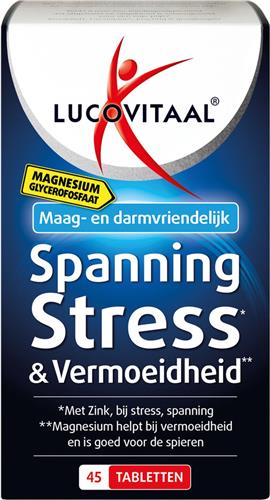 Lucovitaal - Spanning, Stress & Vermoeidheid - 45 tabletten - Voedingssupplement