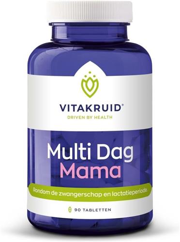 2x Vitakruid Multi Dag Mama 90 tabletten