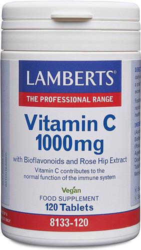 Lamberts - Vitamine C 1000mg & bioflavonoiden - 120 Tabletten