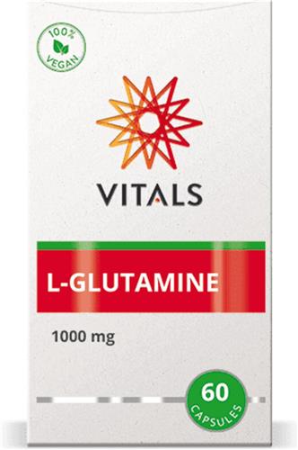 Vitals - L-Glutamine - 1000 MG - 60 Capsules