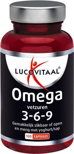 2x Lucovitaal Omega 3-6-9 100 capsules