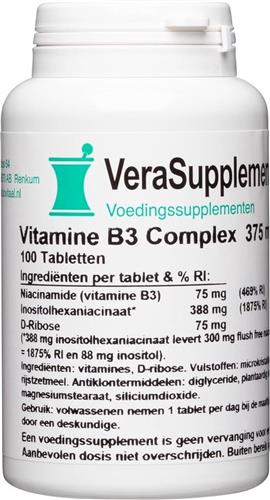 BIOVITAAL VIT B3 COMP 375MG