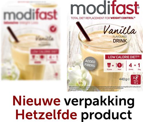 Modifast Intensive Milkshake vanille LCD 8X55G