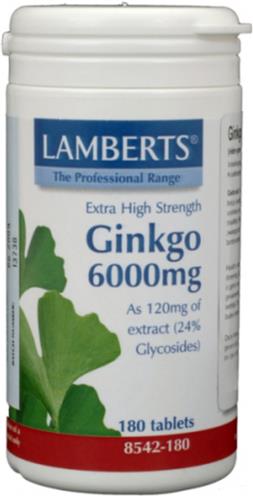 Capsules Lamberts Ginkgo (180 uds)