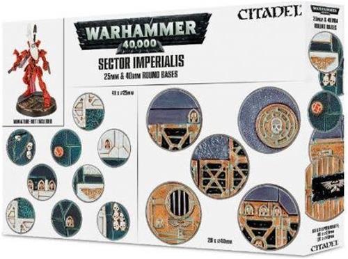 Sector Imperialis: 25 & 40Mm Round Bases