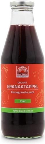 Mattisson - Biologische Granaatappel Sap - 750 ml