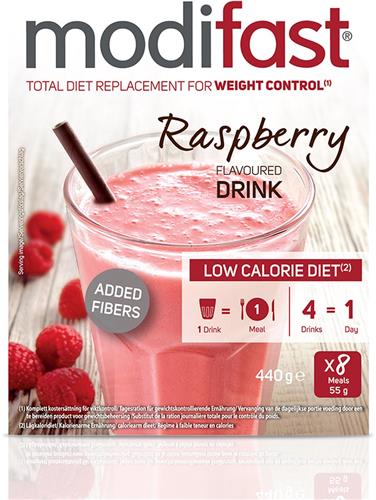 Modifast Weight Control Raspberry Flavoured Drink 440 g