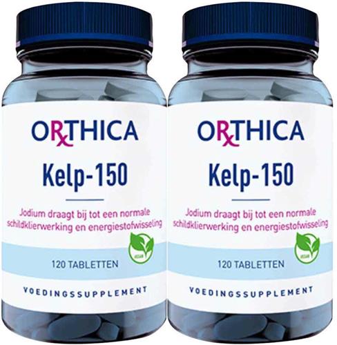 2x Orthica Kelp-150 120 tabletten