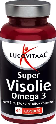 Lucovitaal - Super Visolie Omega 3-6 - 60 Capsules - Visolie - Voedingssupplement