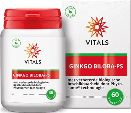 Vitals - Ginkgo Biloba PS - 480 mg - 60 Tabletten