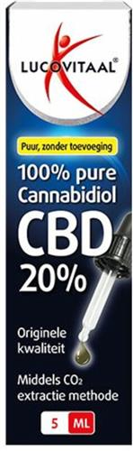 Lucovitaal CBD Cannabidiol Olie 20% 5 ml