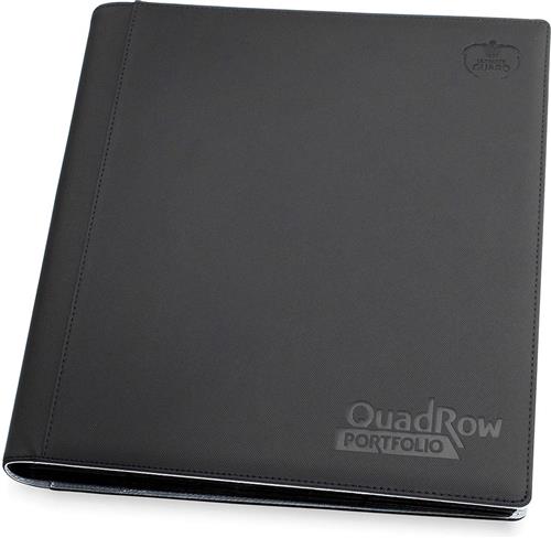 Ultimate Guard 12-Pocket QuadRow Portfolio XenoSkin Black