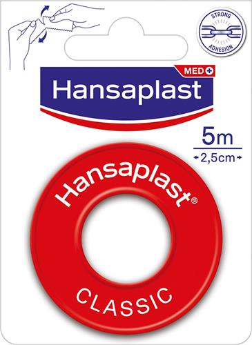 Hansaplast Classic Hecht Pleister - Pleisters Op Rol - Wondpleisters - Wondverzorging - 5m x 2,5cm