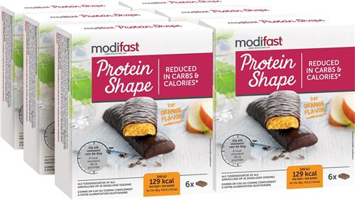 Modifast Protein Shape - Reep Sinaas Pure Chocolade - 6x6 stuks