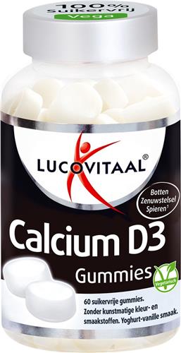 Lucovitaal Calcium D3 gum (60tb)