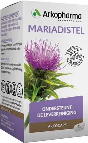 Arkocaps Mariadistel - 45 Capsules - Voedingssupplement