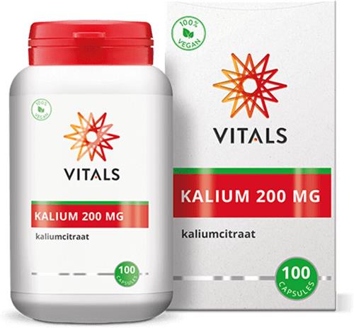 Vitals - Kalium - 200 mg - 100 Capsules