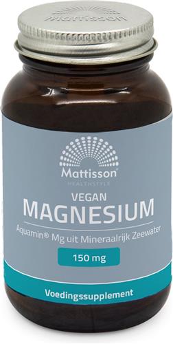 Mattisson - Vegan Aquamin Magnesium - Multi Mineraal Complex - Magnesium Hydroxide - Vegan Voedingssupplemet - 90 Capsules