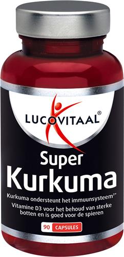 Lucovitaal - Super Curcumine X-tra Krachtig - 90 capsules - Voedingssupplement