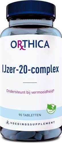 Orthica Ijzer 20 complex (90tb)