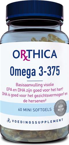 Orthica Omega 3-375 60 softgels