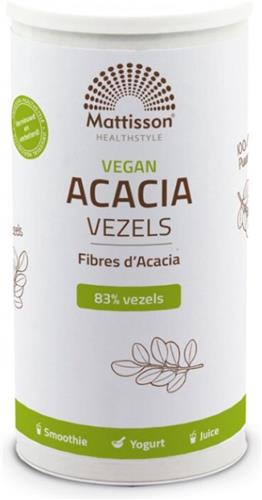 Mattisson - Vegan Acacia Vezels - 83% Vezels - Acaciavezels Voedingsvezels Supplement - 220 Gram