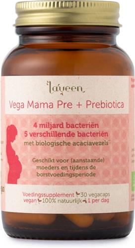 BIO Vega Mama Pre+Probiotica - 30 vegacapsules - 100% natuurlijk - BIO gecertificeerd