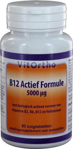 Vitortho b12 actief formule 60 st