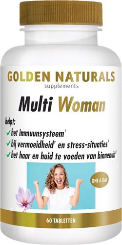 Golden Naturals Multi Woman (60 vegetarische tabletten)