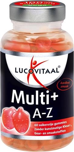 Lucovitaal Vitamine Gummies Multi+ A tot Z 60 Gummies