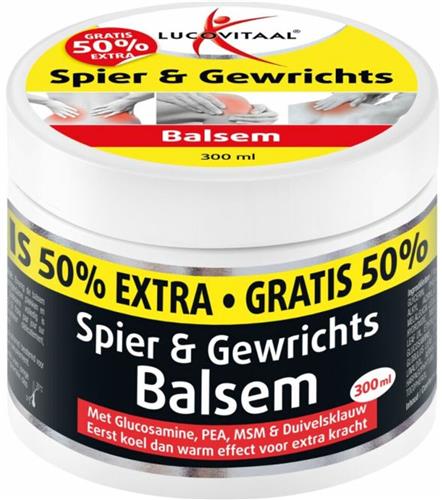 Lucovitaal Spier & Gewrichtsbalsem 50% Extra 300 ml