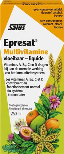 Salus Epresat Multivitamine - Vitaminen - Weerstand – Vloeibare multivitamine – 250 ml