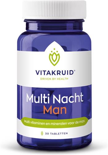 Vitakruid Multi Nacht Man 30 tabletten