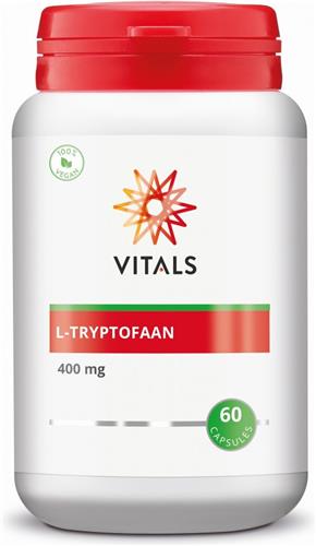 Vitals - L-Tryptofaan - 400 mg - 60 Capsules