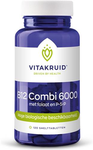 2x Vitakruid B12 Combi 6000 120 tabletten