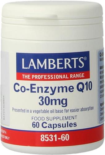 Lamberts Co-Enzym Q10 - 30 mg - 60 Capsules - Voedingssupplement