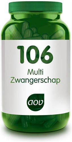 AOV 106 Multi Zwangerschap - 60 vegacaps - Multivitaminen - Voedingssupplementen