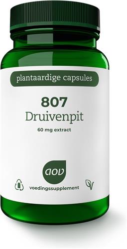 AOV 807 Druivenpit - 60 vegacaps - Kruiden - Voedingssupplement