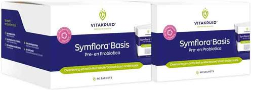 2x Vitakruid Symflora Basis 60 sachets