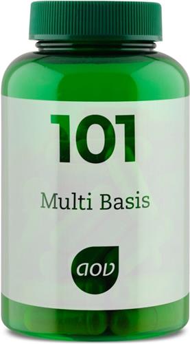 AOV 101 Multi Basis - 60 vegacaps - Multivitaminen - Voedingssupplementen