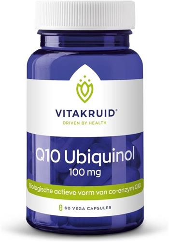 2x Vitakruid Q10 Ubiquinol 100 mg 60 vegacapsules