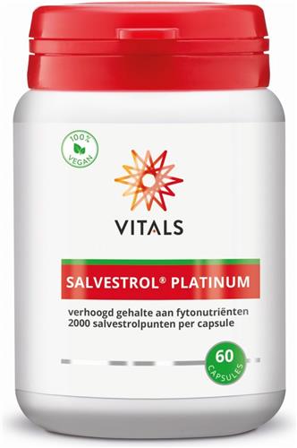 Vitals - Salvestrol Platinum - 60 Capsules - 2000 salvestrolpunten per capsule