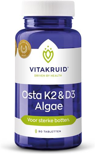 Vitakruid Osta K2 & D3 Algae 90 tabletten