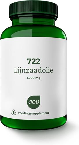 AOV 722 Lijnzaadolie - 90 capsules - Vetzuur