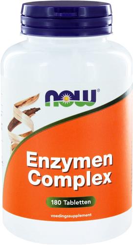 NOW  Enzymen complex - 180 tabletten