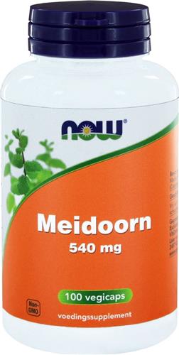 NOW  Meidoorn 540 mg - 100 Vcaps