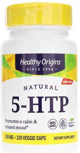 5-HTP, natuurlijk, 100 mg 120 Capsules - Healthy Origins