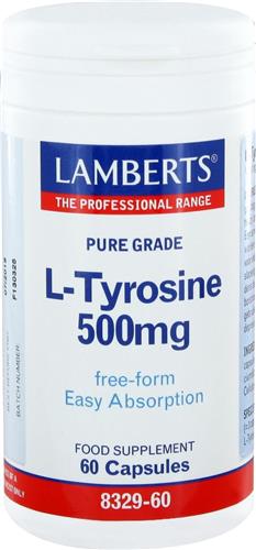 Lamberts L-Tyrosine 500 mg 60 capsules