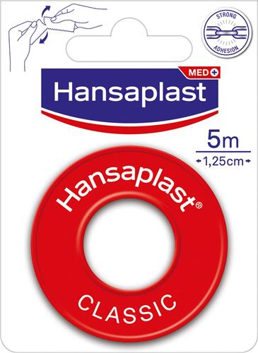 Hansaplast Classic Hecht Pleister - Pleisters Op Rol - Wondpleisters - Wondverzorging - 5m x 1.25cm