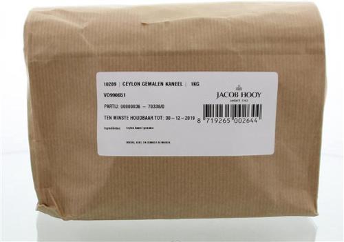 Jacob Hooy Kaneel ceylon gemalen (1000g)